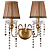 Бра Crystal Lux ALEGRIA AP2 GOLD-BROWN ALEGRIA