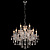Хрустальная люстра Crystal lux INES SP8+4 CHROME/TRANSPARENT INES