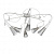 711060 (SX1105/6)  Люстра AEREO 6х25W G9 WHITE (в комплекте)