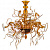 894153*** (BS-D6005-15) Люстра RICCIOLO 15х20W G4 COGNAC (в комплекте)