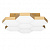750071 (MX13003032-7А) Люстра потол FAVO LED-35W 1680LM Satin Gold 3000K (в комплекте)