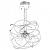 748154 (1203/16LED) Люстра CICLONE LED 154W 11300LM 4000K (в комплекте)