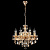 Хрустальная люстра Crystal lux INES SP8 GOLD/AMBER INES