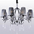 Люстра Crystal lux JOY SP8