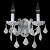 Хрустальное бра Crystal lux INES AP2 WHITE INES