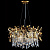 Светильник Crystal lux ROMEO SP6 GOLD D600