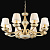 Люстра Newport 31608/C brass