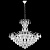 Люстра Crystal lux SEVILIA SP9 SILVER