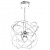 748124*** (1203/12LED) Люстра CICLONE LED 120W 8800LM 4000K (в комплекте)