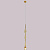 Светильник Crystal lux LUX NEW SP1 D AMBER LUX NEW