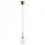 813013 (MD5085-1GL) Подвес GLOBO 1х40W  E14 champagne gold/white (в комплекте)