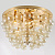 Светильник Crystal lux MALLORCA PL8 GOLD/AMBER
