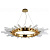 Светильник Crystal lux FAIR SP15 GOLD D1000 FAIR
