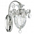 790614 (MB300026-1)  Бра SCHON 1x60W E14 Silver (в комплекте)