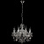 Хрустальная люстра Crystal lux INES SP8 CHROME/TRANSPARENT INES
