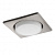 212125 Светильник TENSIO Q GX53 H4 220V SQUARE SATIN CHROME (в комплекте)