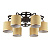 Люстра Freya FR5100-CL-06-BR Timone