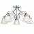 Люстра Freya FR2011CL-05CH Enrica